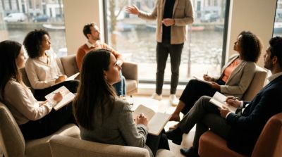 Grote zaal én een aparte breakout-room